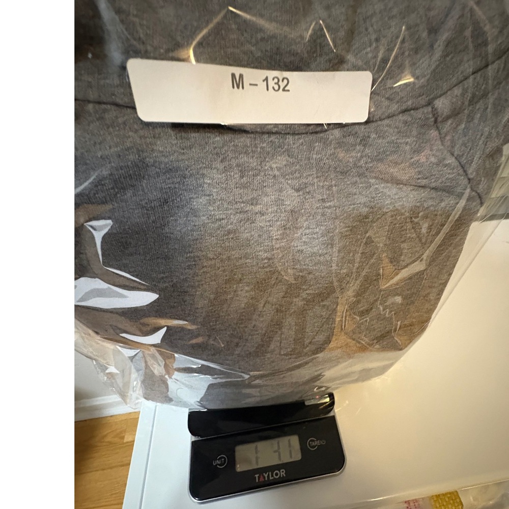 Nike Men Gray Pullover Hoodie Sweatshirt Long Sleeve Size L - Picture 13 of 14